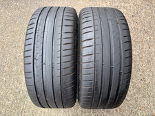 2x Michelin Pilot Sport 4 225 40 ZR18 (92Y) XL Tyres 4mm