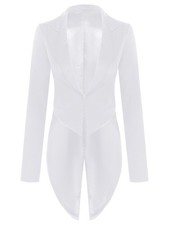 UK Womens Vintage Tuxedo Lapel