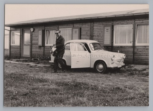 Man next trabi gdr - gdr,
