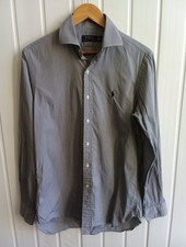 Polo Ralph Lauren Blue & White Pin Stripe Men's Shirt 15.5" Collar CH