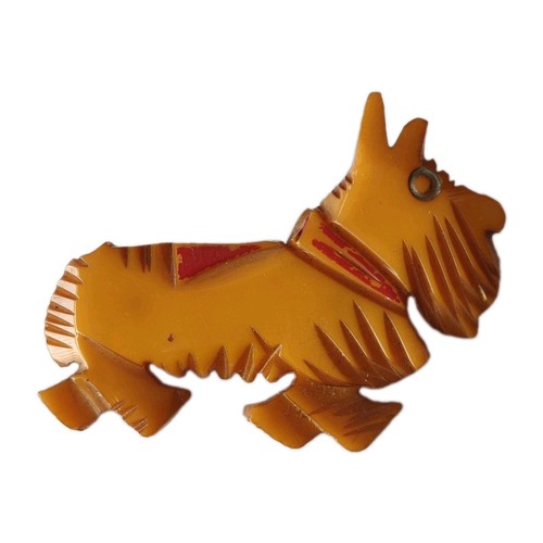 Antique art deco amber - art,