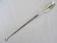Antique Button Hook Silver
