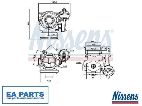 Egr valve for california - valve,