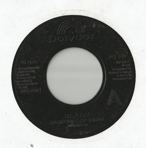 Slade radio wall of - slade,