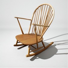 Ercol Model 315 mid century Grandfather Windsor Rocking Chair