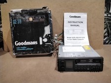 Untested Goodmans GCE-333/317/379 Car Radio Cassette Player - Boxed
