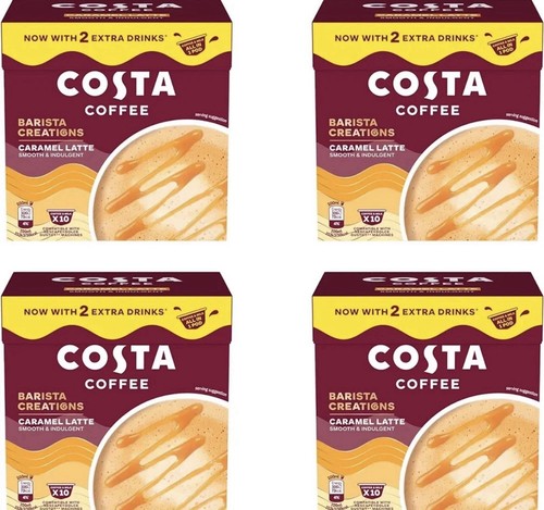 Caramel latte costa pods - latte,