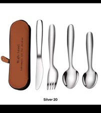 4pc Kids Cutlery Set Stainless