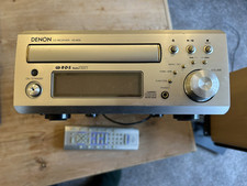 DENON UD-M30 HiFi CD Receiver with DENON SCM-50 speakers & Alphason Stands Remot