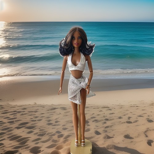 Beautiful doll 1990 mattel - doll,