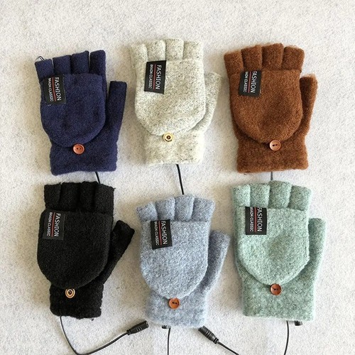 Electric heated fingerless - electric,