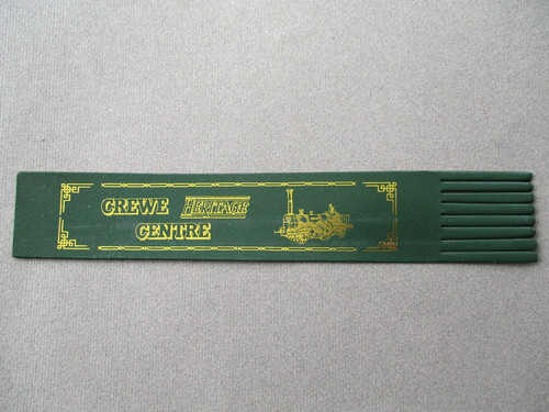 Leather bookmark crewe - bookmark,