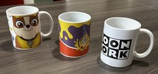 Paw Patrol Cadburys Crème Egg & Cartoon Network Mugs X3