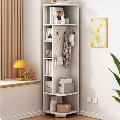 Wooden coat rack cabinet - wooden,