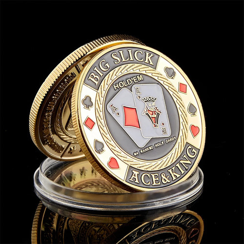 Poker chip big - chip:, ace