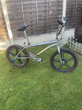 Freestyle chrome bmx bike used