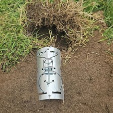 5/10x Set Tunnel Mole Trap | Heavy Duty Metal Quick and Effective Dual Entry New