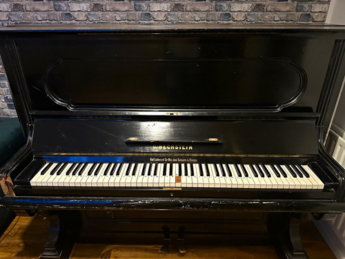Bechstein upright piano - upright,