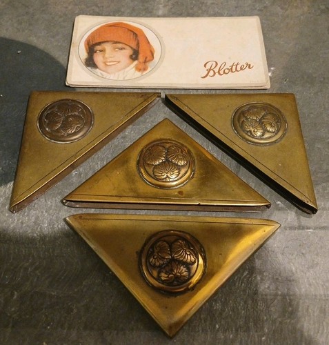 Antique art nouveau brass - antique,
