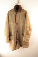 Nurseys Sheepskin Brown Button