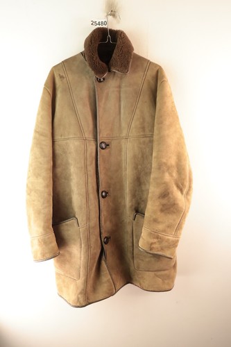 Nurseys sheepskin brown - brown, button