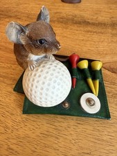 Teviotdale Mice By D. Edlemann - Mouse and Golf Ball