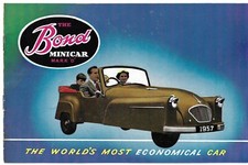 Bond Minicar Mark D 1957 UK