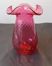 Vintage Dartington cranberry