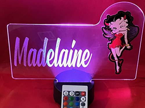 Betty boop light lamp led - light, up