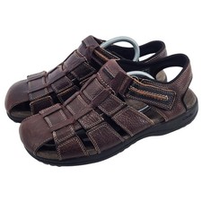 Clarks Leather Fisherman