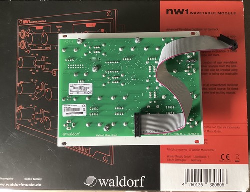 Waldorf nw1 wavetable module - waldorf,