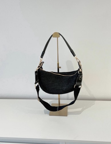 Zara black woven - zara, shoulder