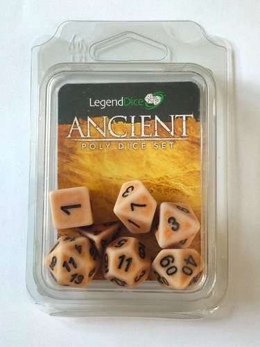 Legend dice poly - dice,, set