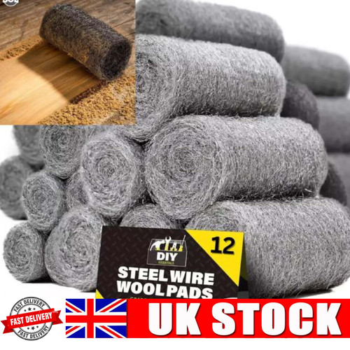 12x wire wool mice steel - mice,
