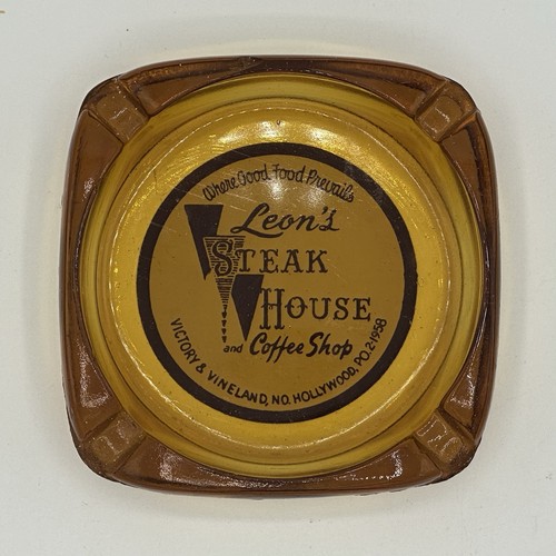 Vtg leon steak - leon's,