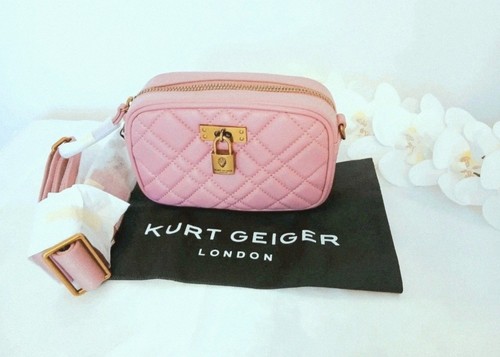 Kurt geiger pink - kurt, leather