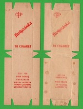 2 Old EMPTY cigarette tobacco