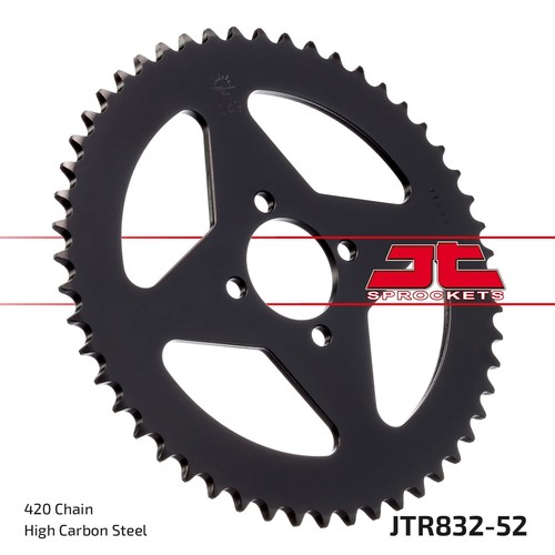 Rear sprocket tooth 420 - 52,