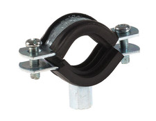 Rubber lined pipe clip hose - lined,