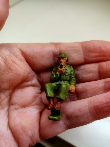 Vintage seated military