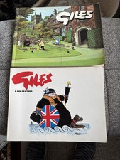 2 Giles Cartoon Books 1992 and