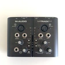 M-Audio M-Track 2 Channel USB Audio M-TRACK PLUS-  No Cables Working