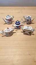 Porcelain Art Miniature Teapot