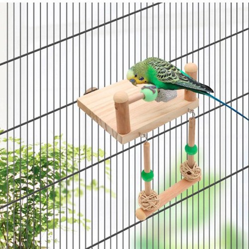 Bird perch platform cage - bird,