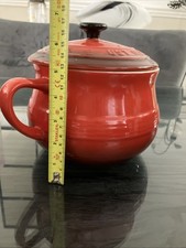 Mason Cash Red Ceramic Casserole Dish With Lid And Handles Ovenproof 2L