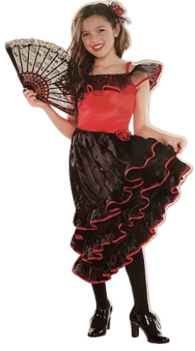 Girls spanish dancer costume - dancer,