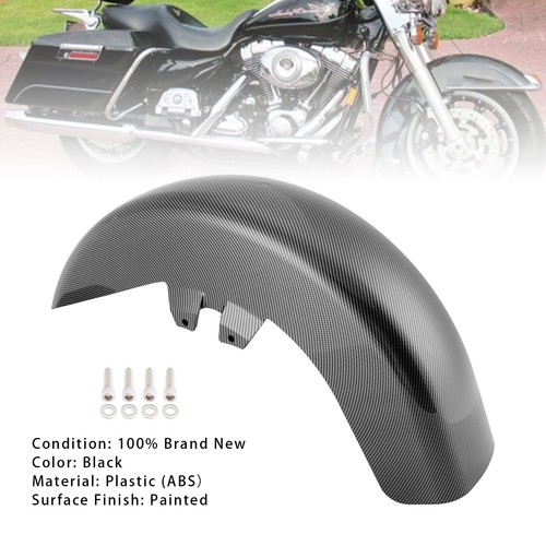 Abs black front fender - black, fit
