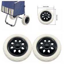 2/4/6Pcs Shopping Trolley Bags Double Axle Replacement and Spare Wheels Fittings