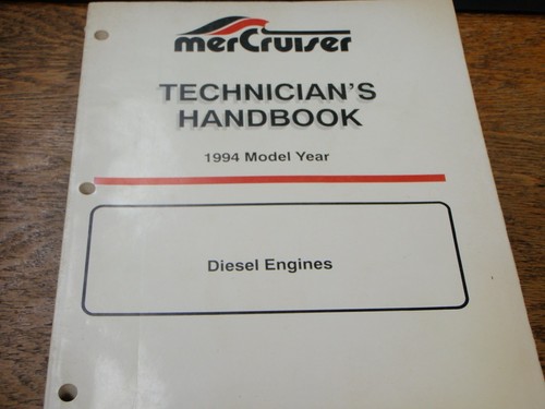 Service manual mercruiser - manual,