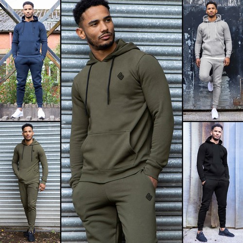 Enzo mens full tracksuit set - enzo,